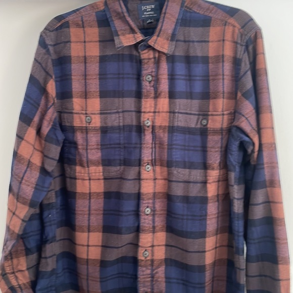 J. Crew mens flannel shirt - Picture 3 of 5